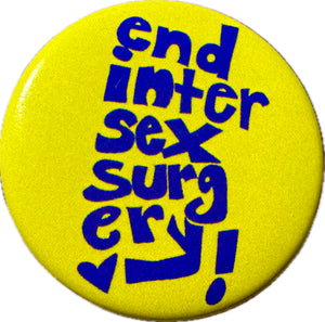 Round Button - End Intersex Surgery